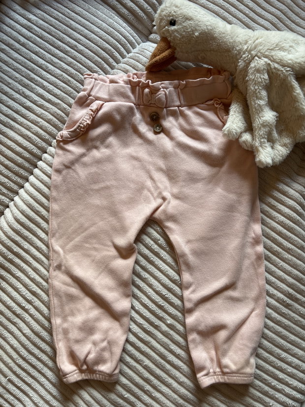 Jogger mit Schleife und Knöpfe, Größe 68