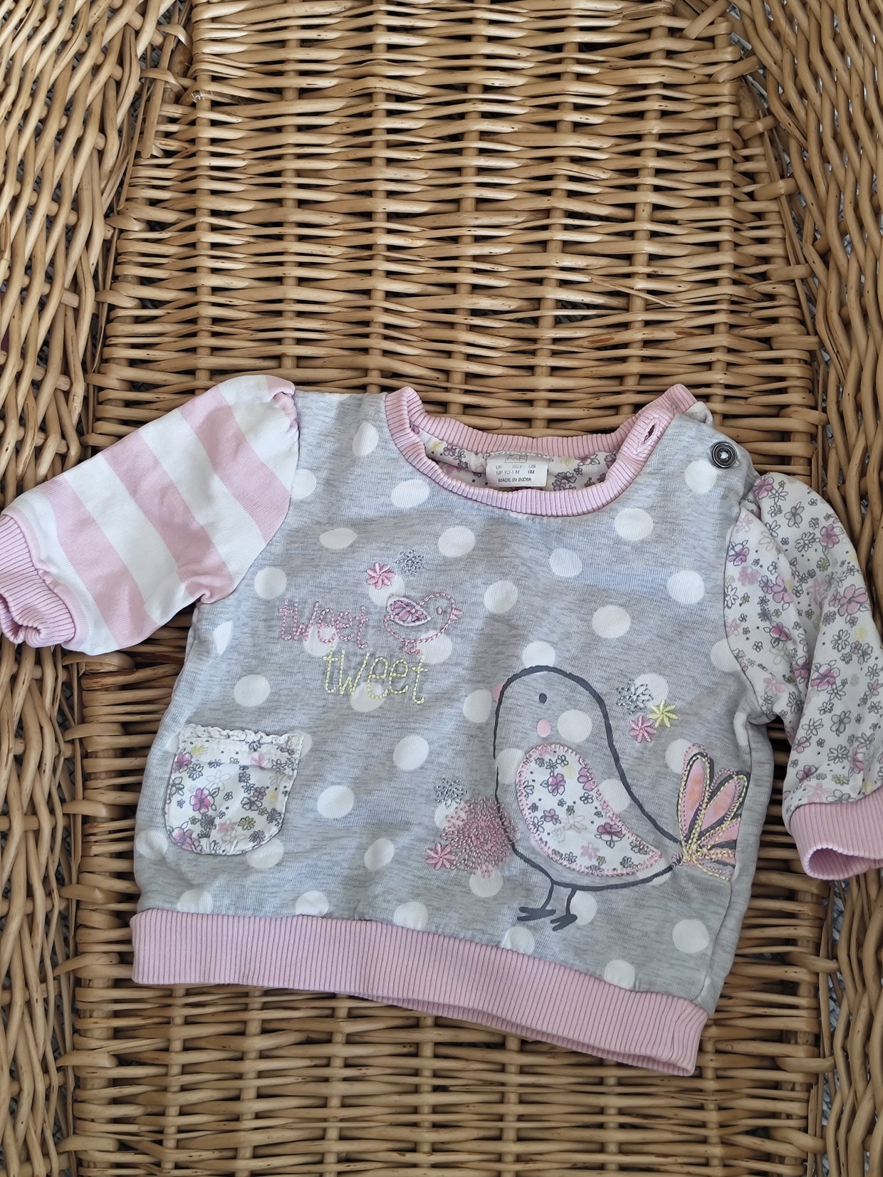 Niedlicher Pullover 50/56