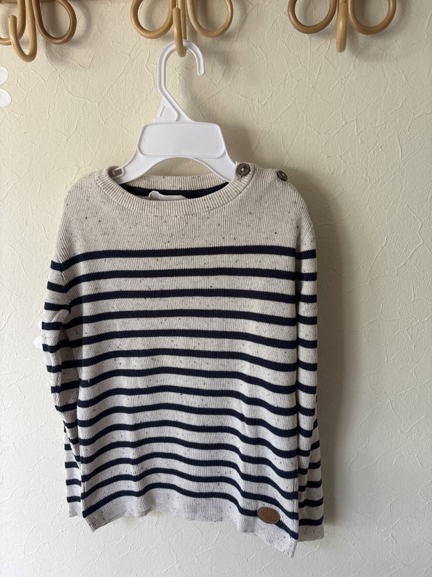 Streifen Pullover 122/128