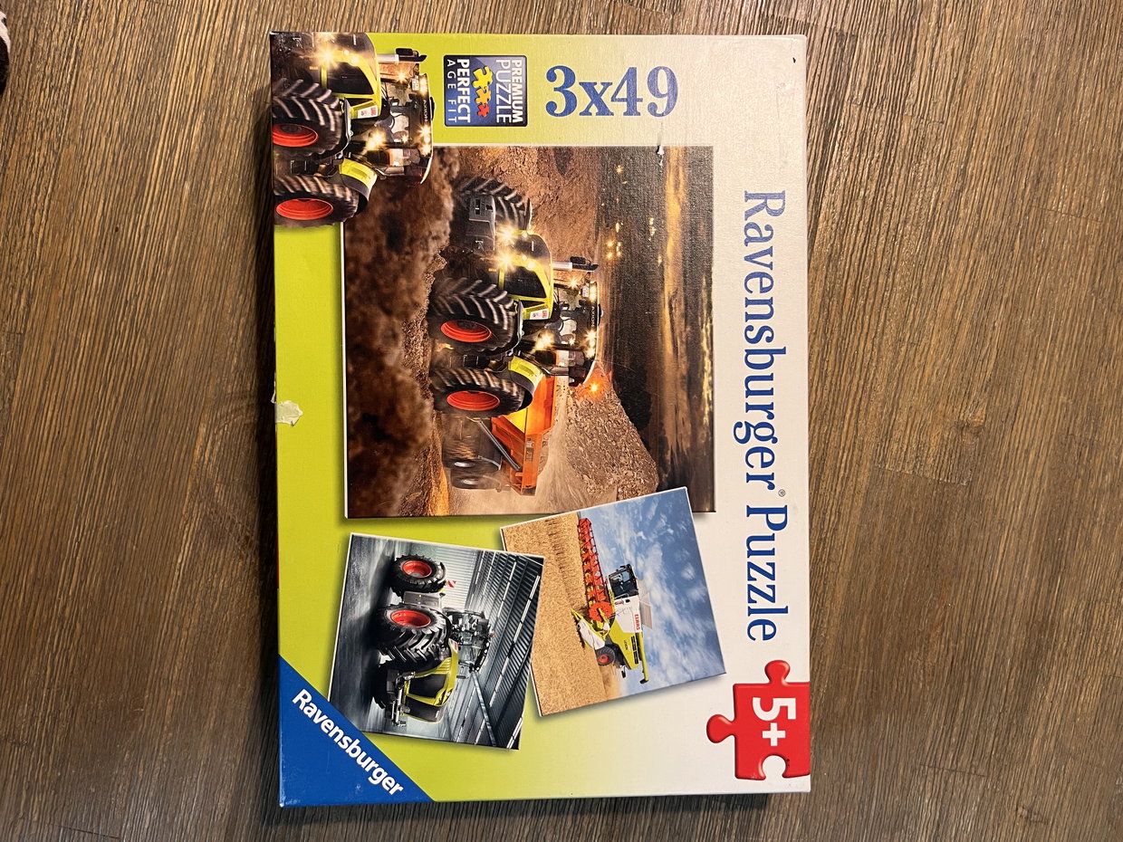 Puzzle Claas 3x49 Teile 