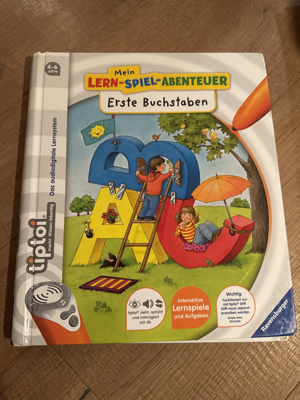 Tiptoi Erste Buchstaben