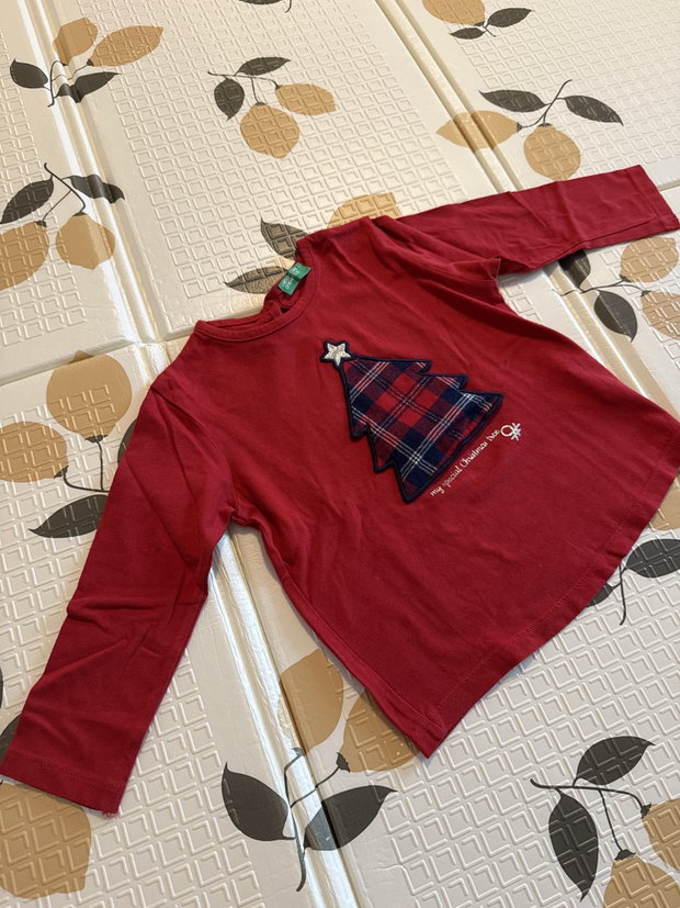 Shirt Weihnachtsbaum Gr.98