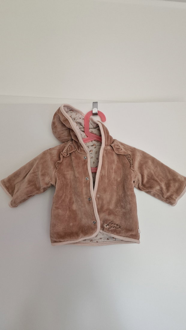 Feetje Wendejacke braun/beige (Vögel)