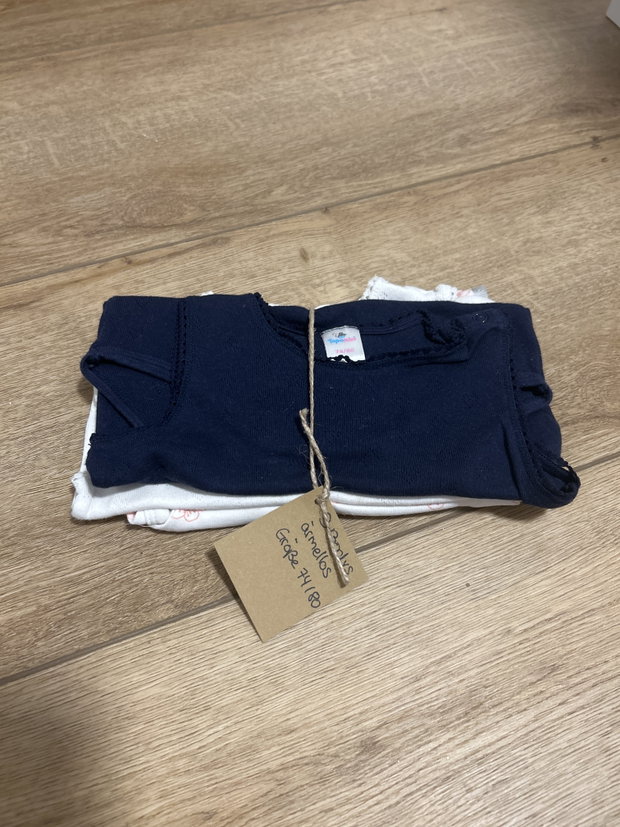 3 Bodys ärmellos 74/80
