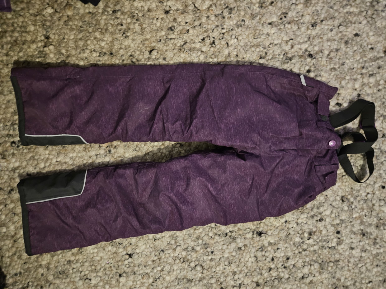 Schneehose 134 lila