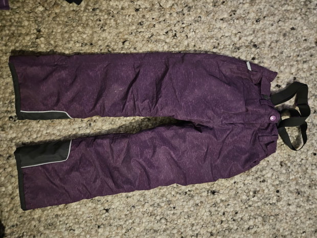 Schneehose 134 lila