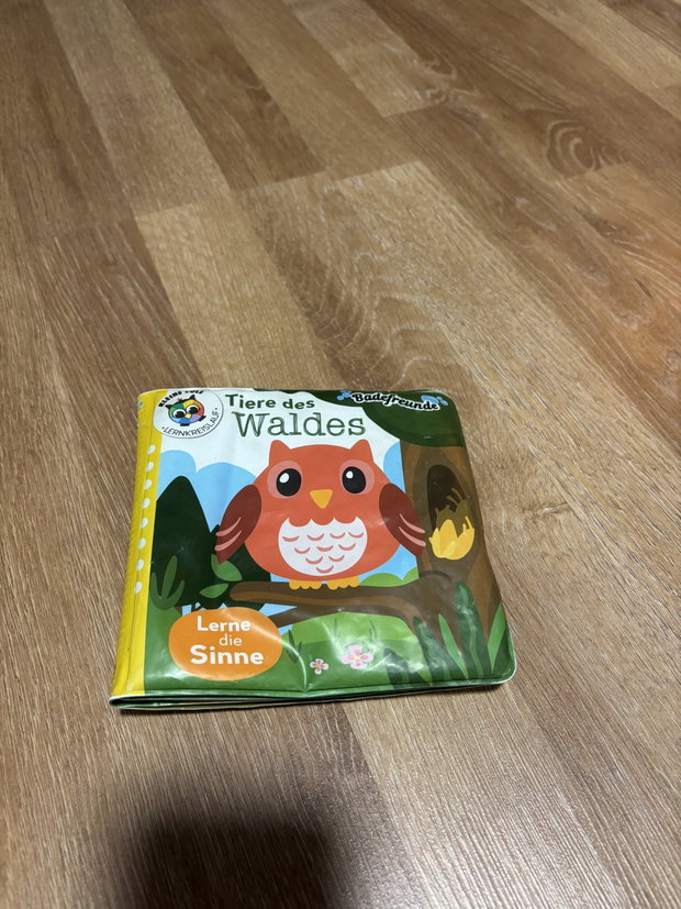 Badewannenbuch Tiere des Waldes 