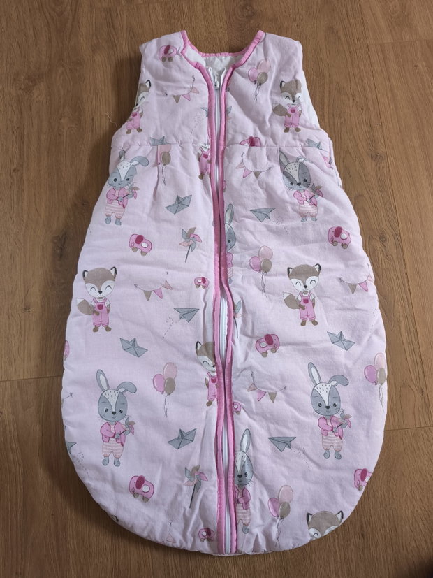 Schlafsack pink  rosa 80-86 (Ganzjahres) 