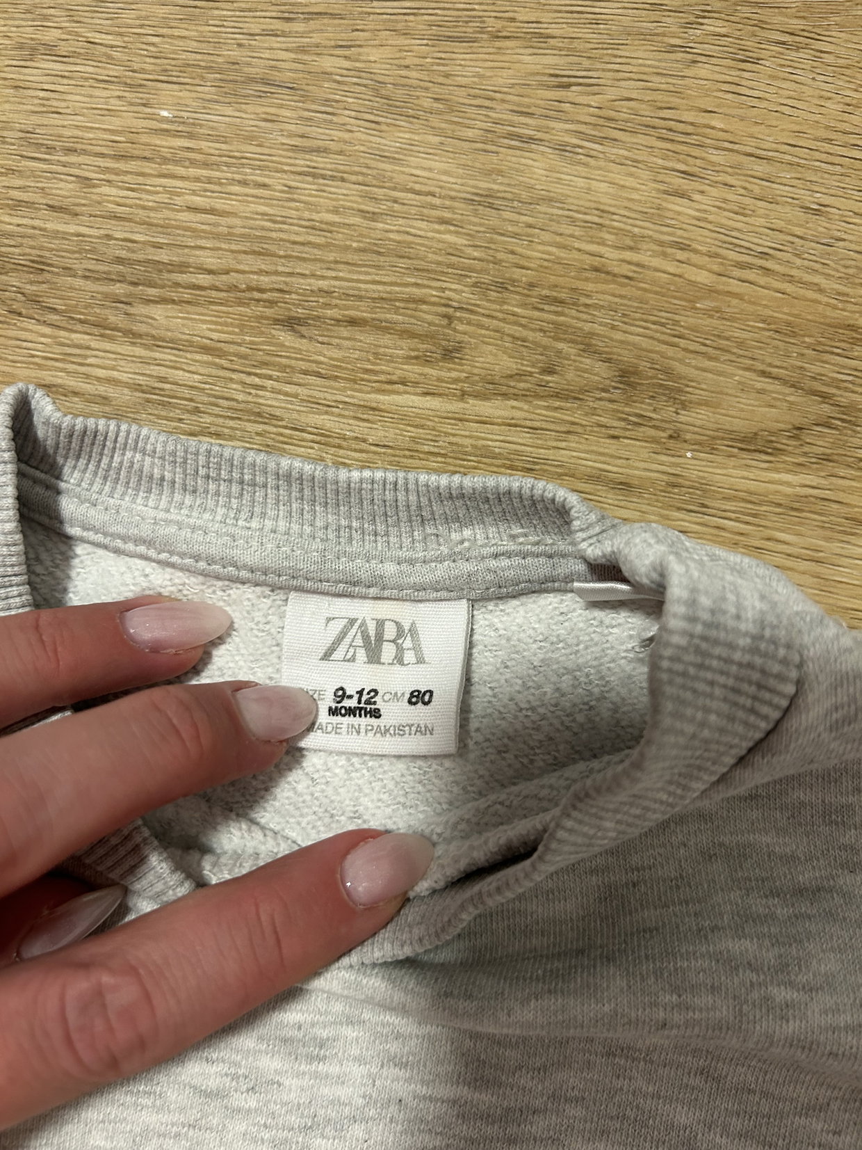 Zara Pullover grau