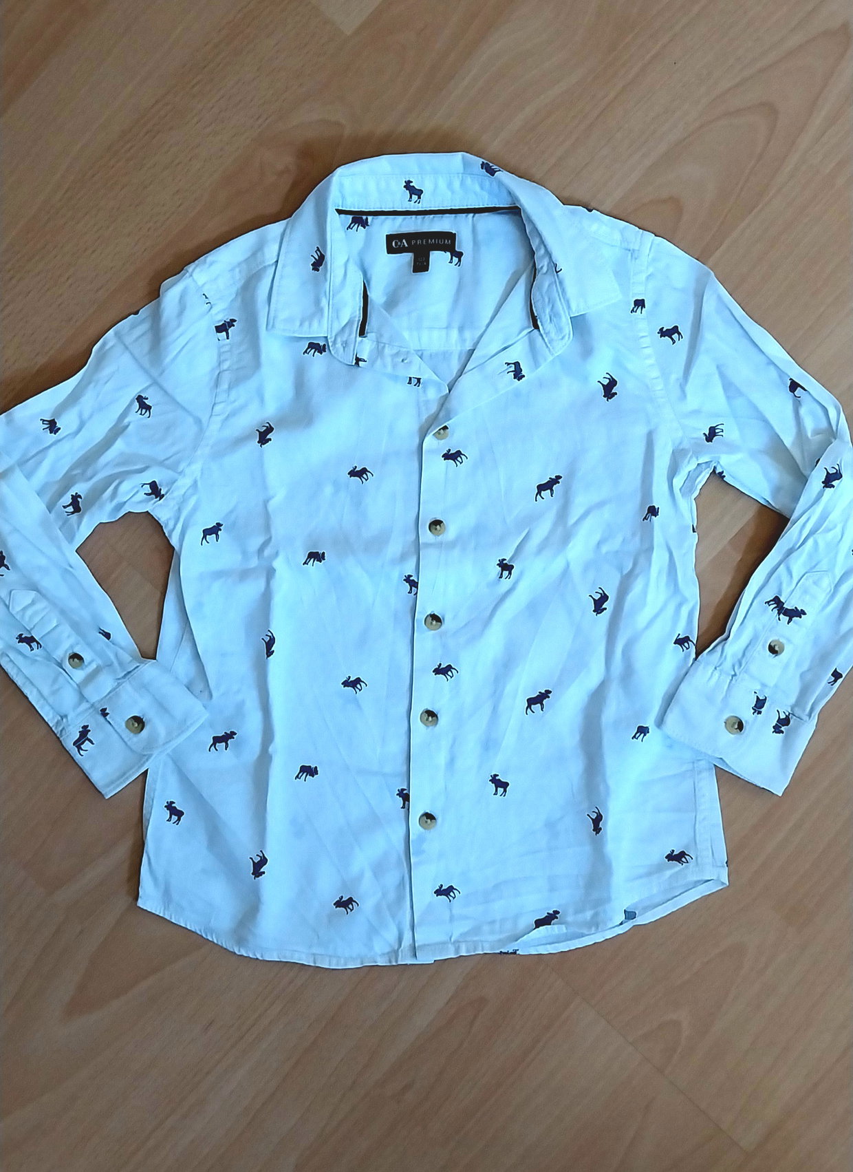 Hemd Elchmotiv Gr 122