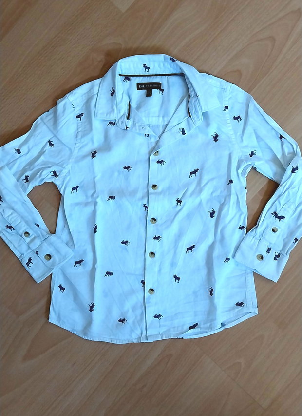 Hemd Elchmotiv Gr 122
