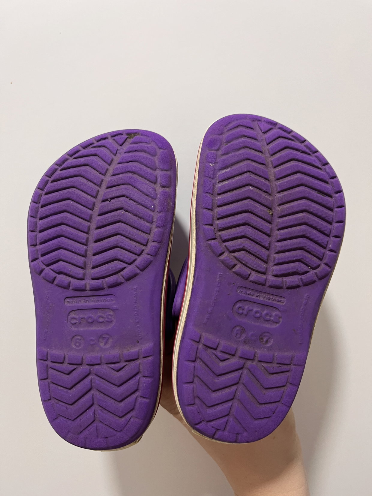 Crocs Lila Gr. 6-7