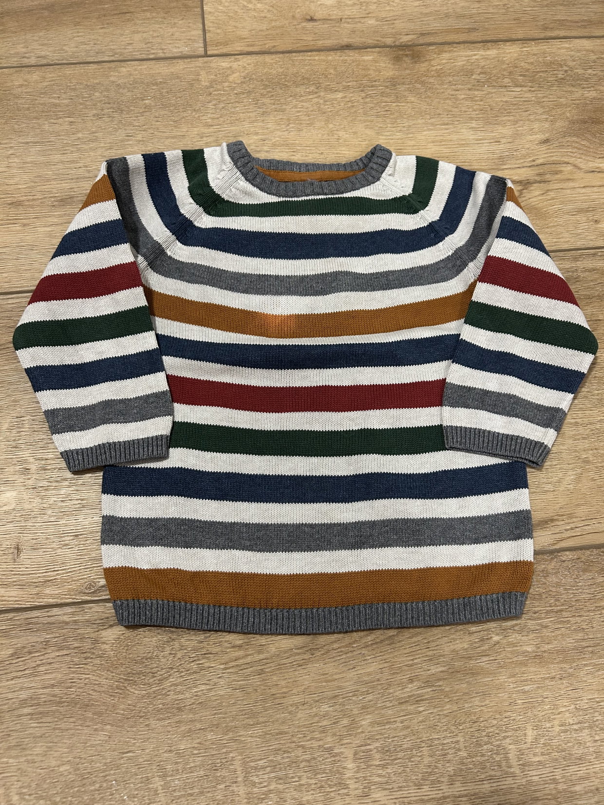 Strickpullover Streifen 86