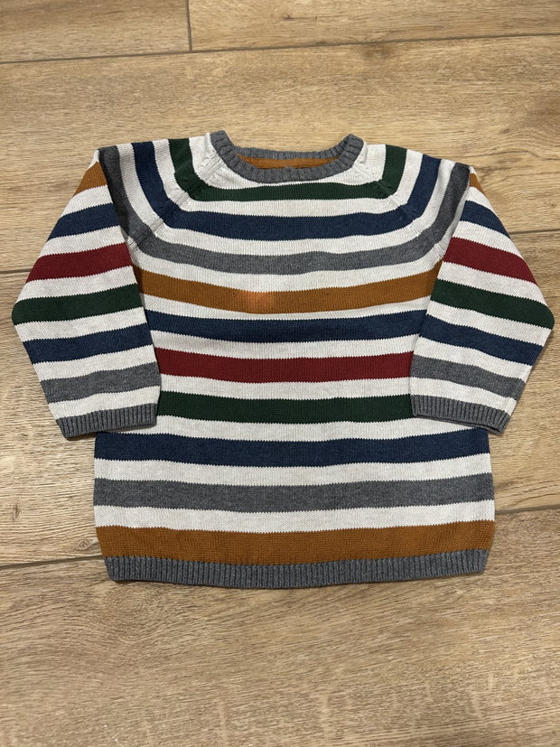 Strickpullover Streifen 86
