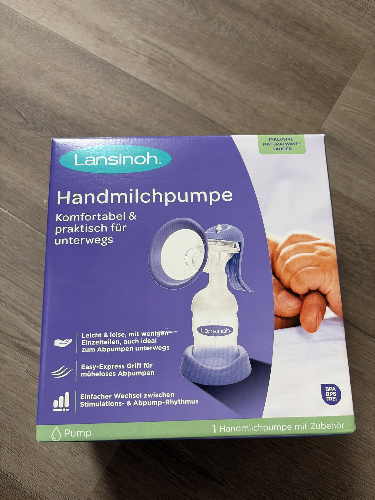 Handmilchpumpe 