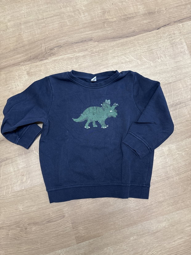 Pulli Pailletten triceratops 