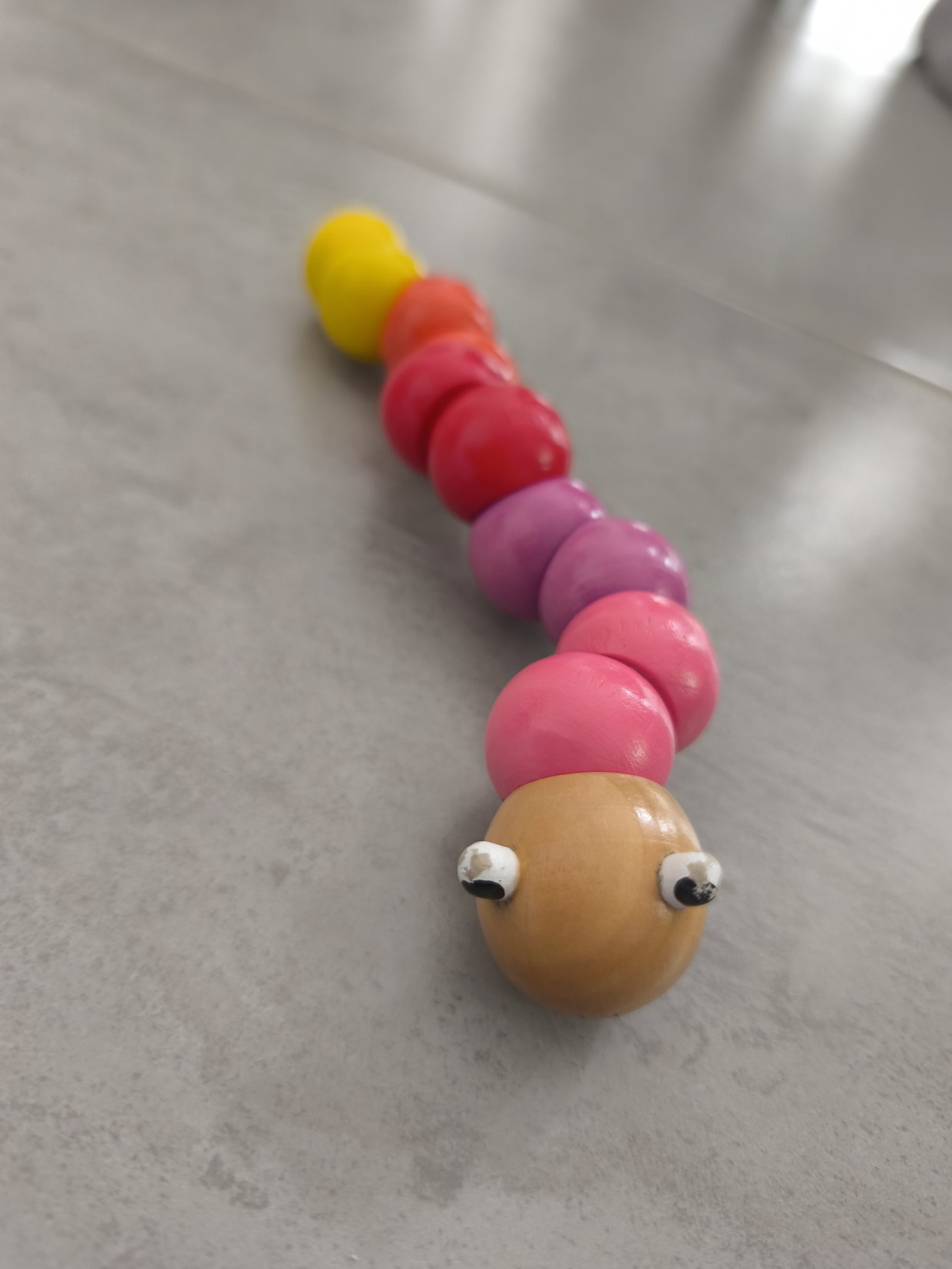 Bunter Holzwurm 