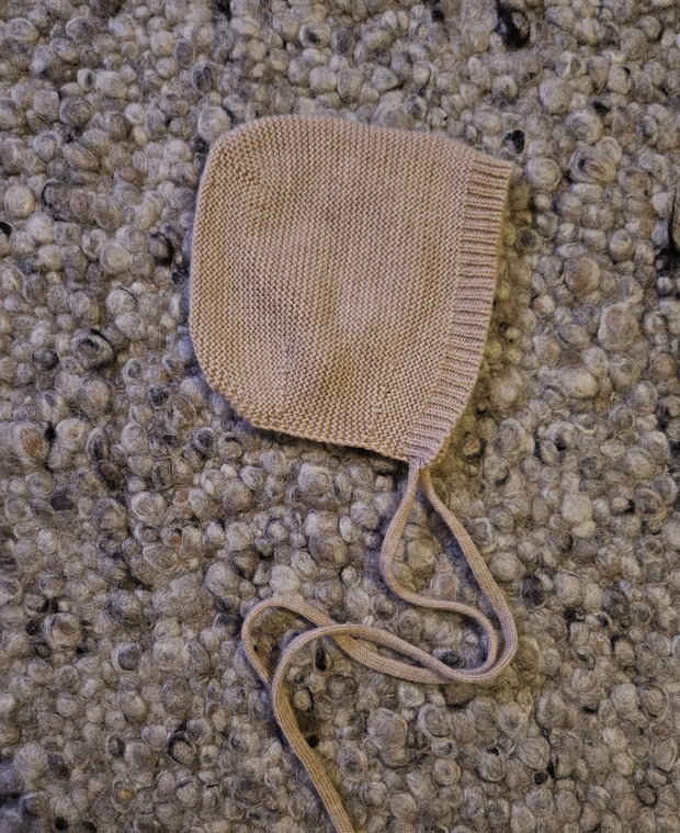 Hvid Sand Mütze, Merinowolle Gr.  62/68/74
