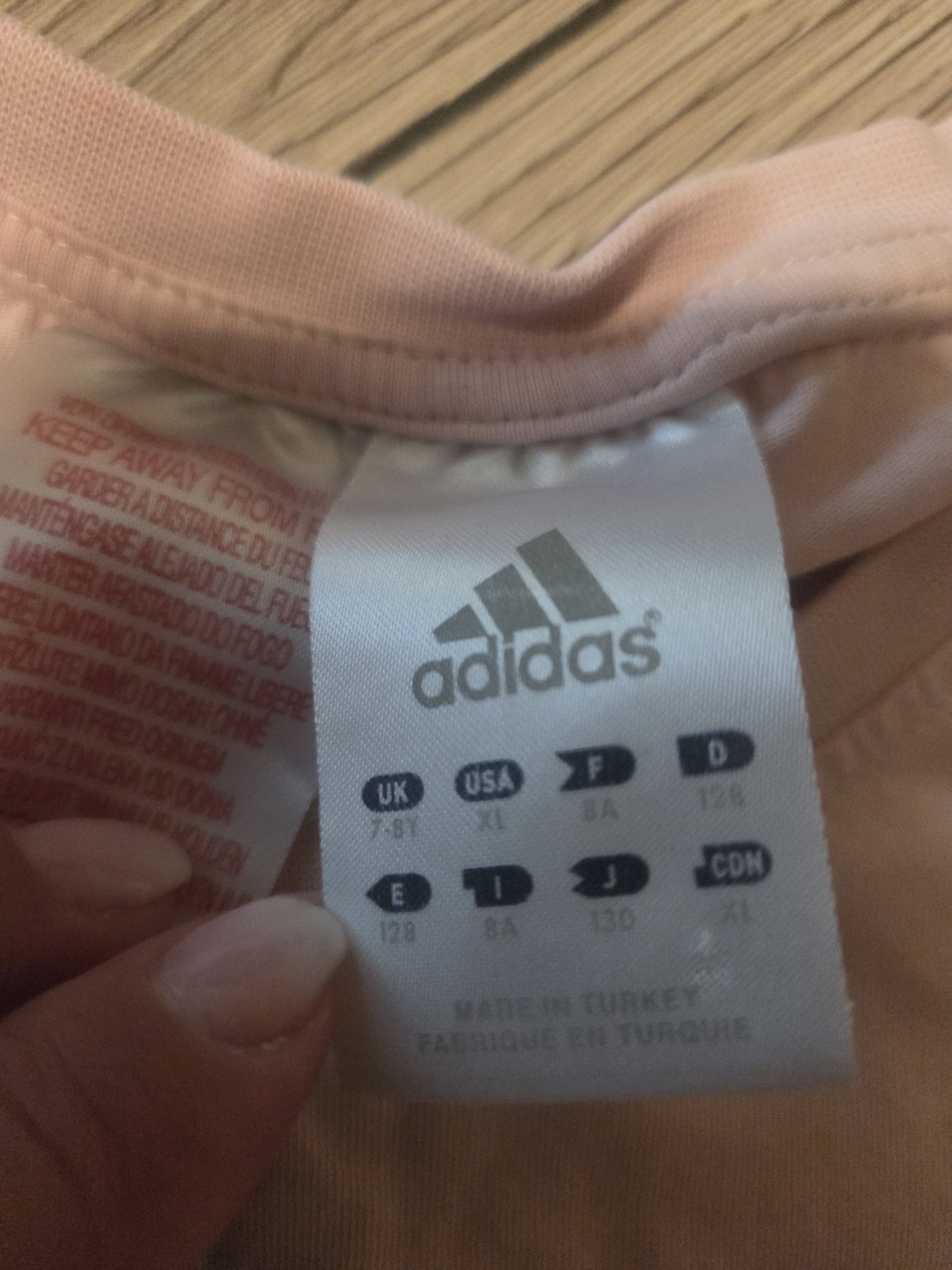 Adidas T-Shirt Gr.128