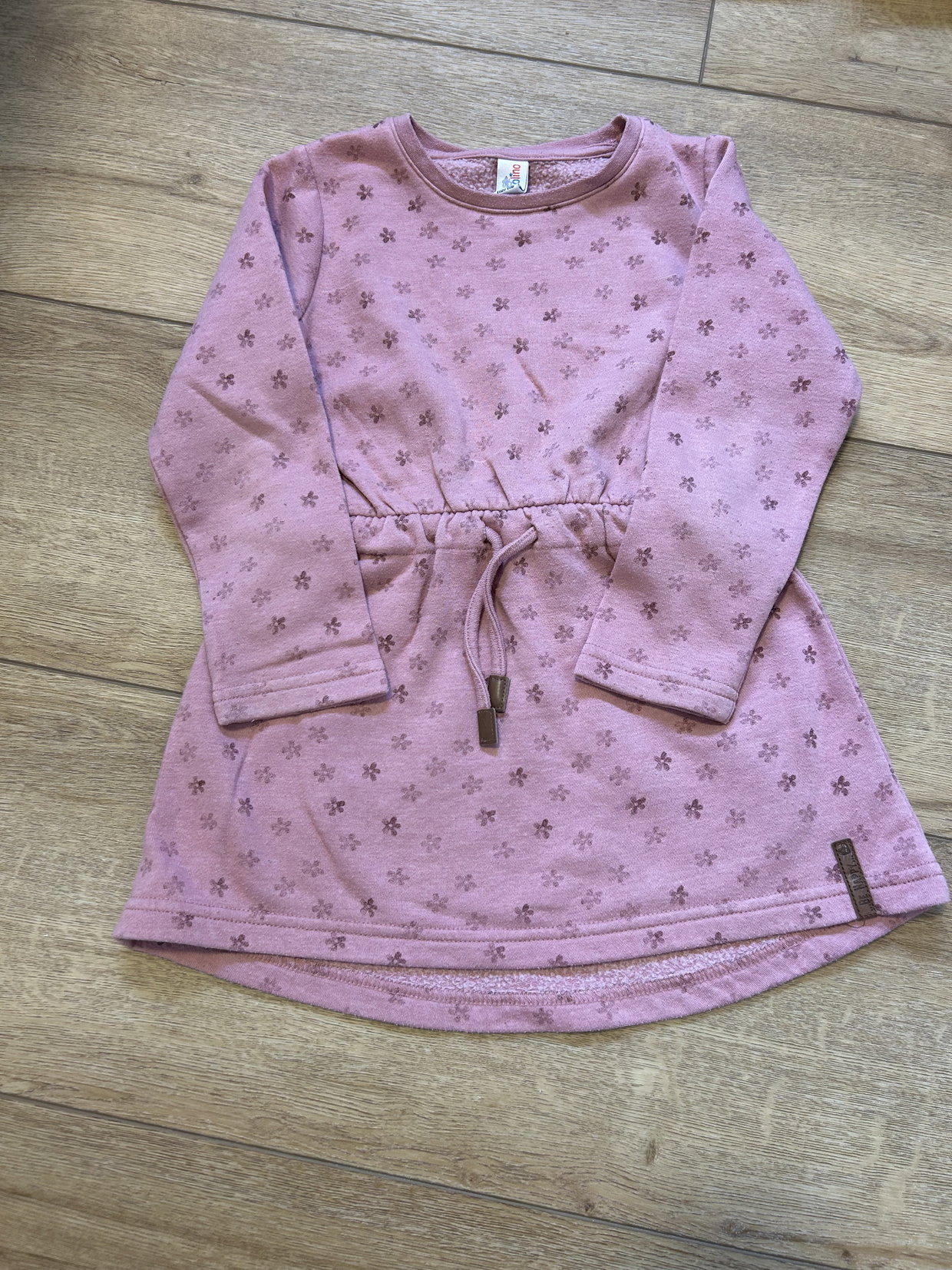 Kleid Blumen 110/116