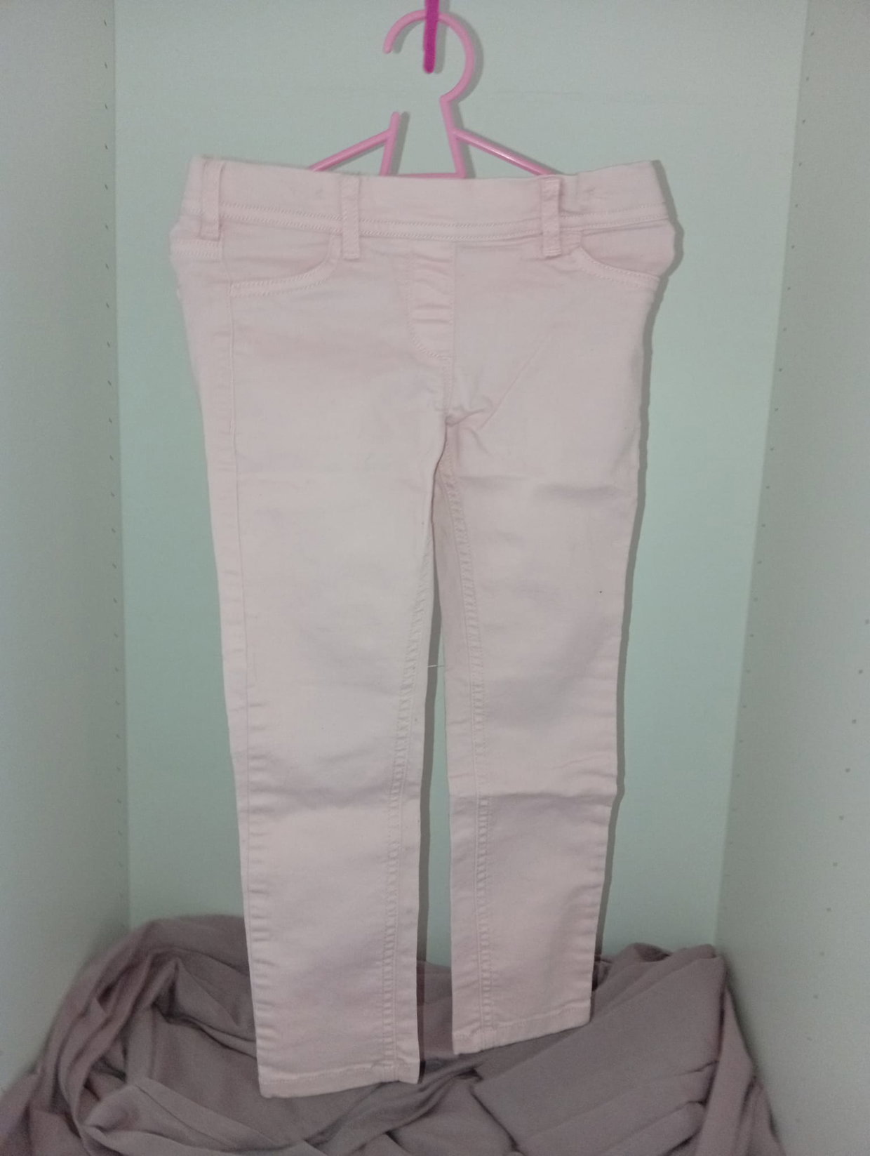 🩷 Rosa Jeanshose – Größe 116 (Neu)