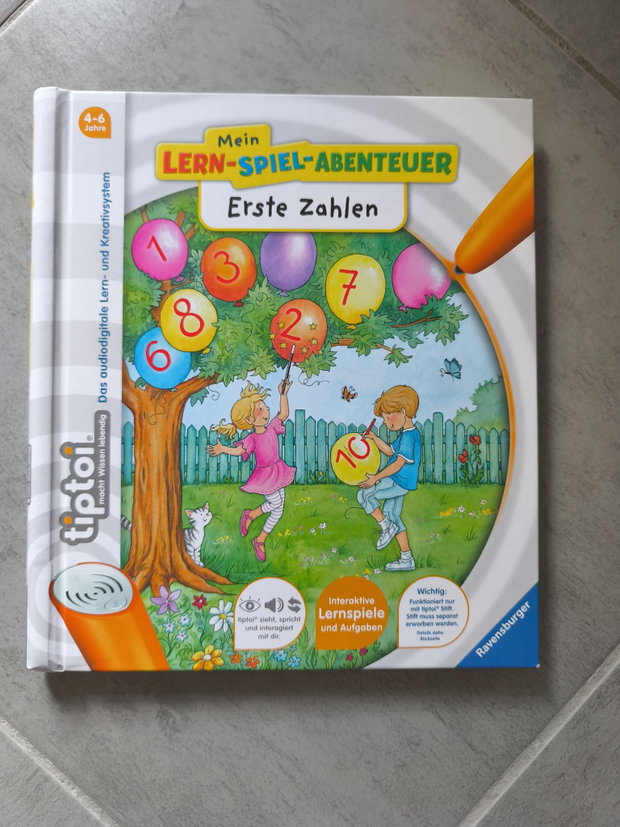 Tip toi Buch Erste Zahlen 