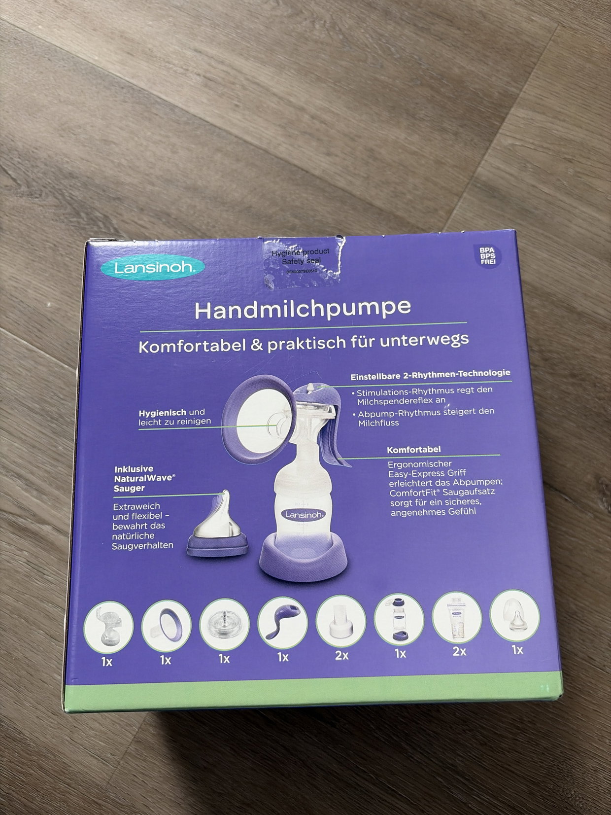 Handmilchpumpe 