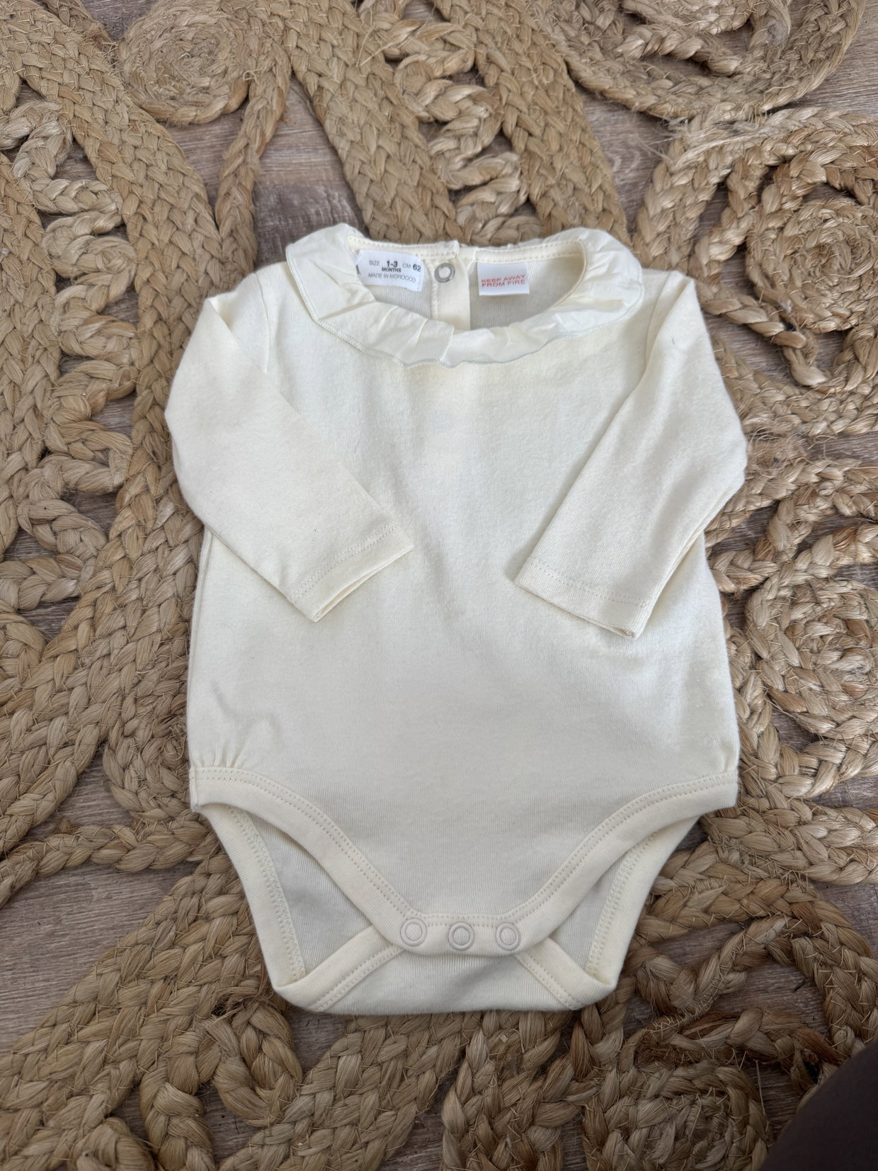 Baby Langarmbody von Zara 
