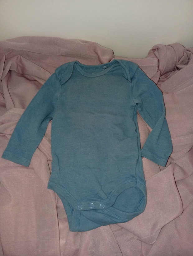 💙 Blauer Langarm-Pullover – Größe 62/68