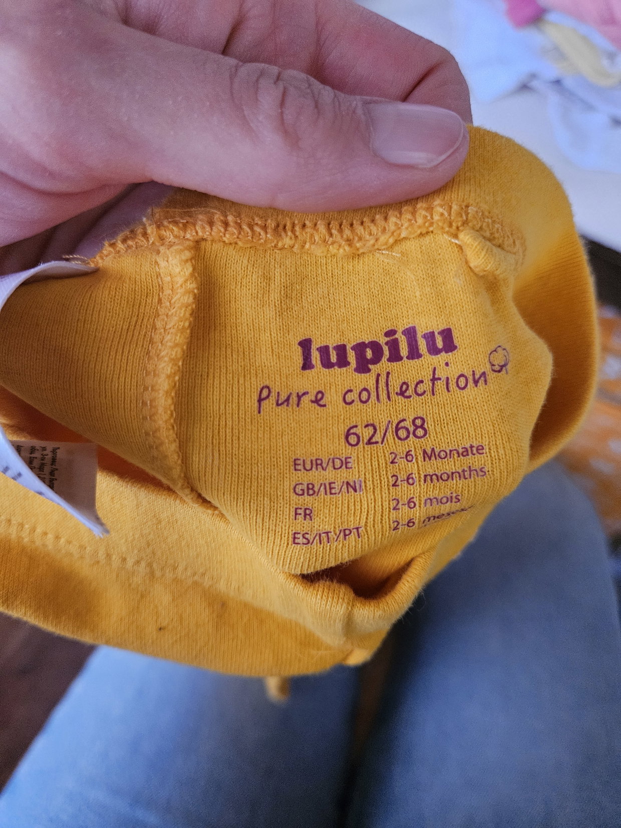 Lupilu Leggins gelb 62/68 