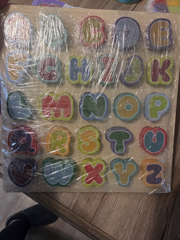 Holzpuzzle ABC
