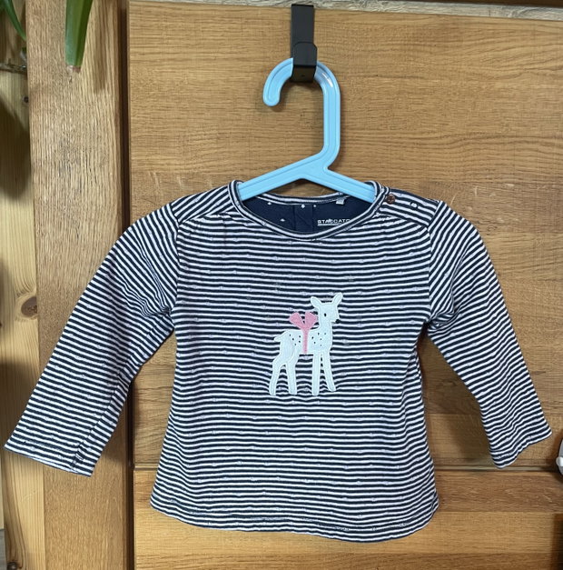 Langarmshirt Reh Gr. 86