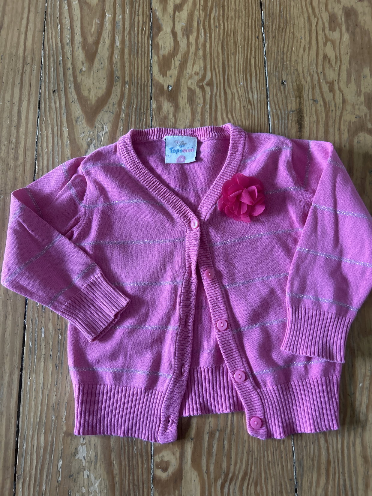 Strickjacke pink 