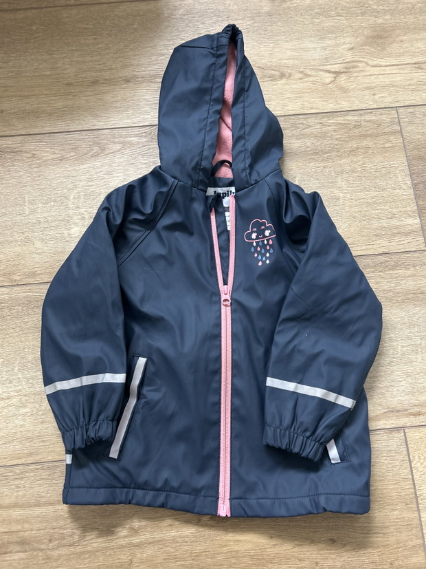 Regenjacke gefüttert 98/104