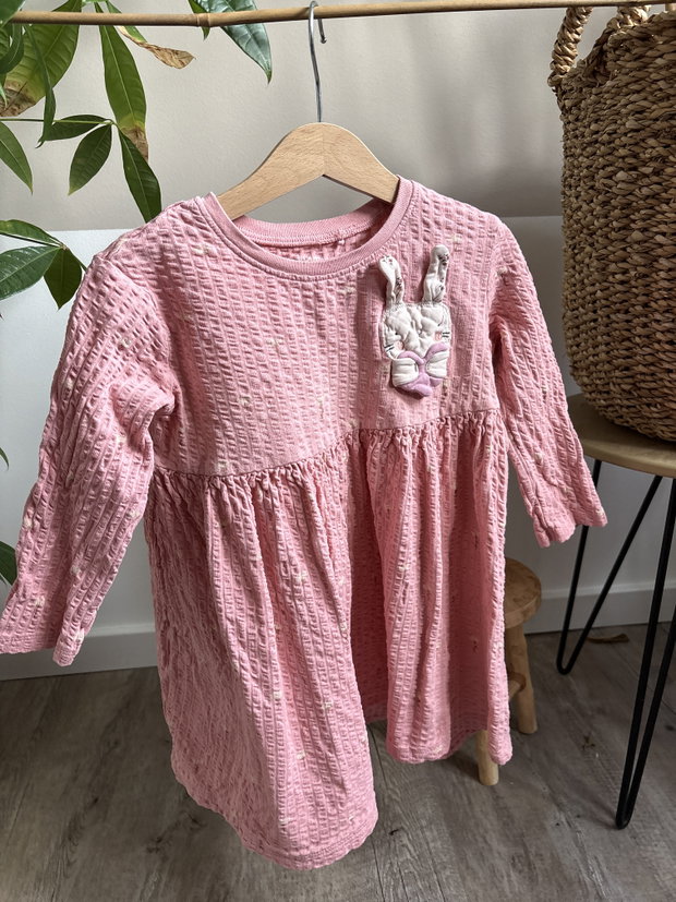 Hasen Kleid rosa (Next)