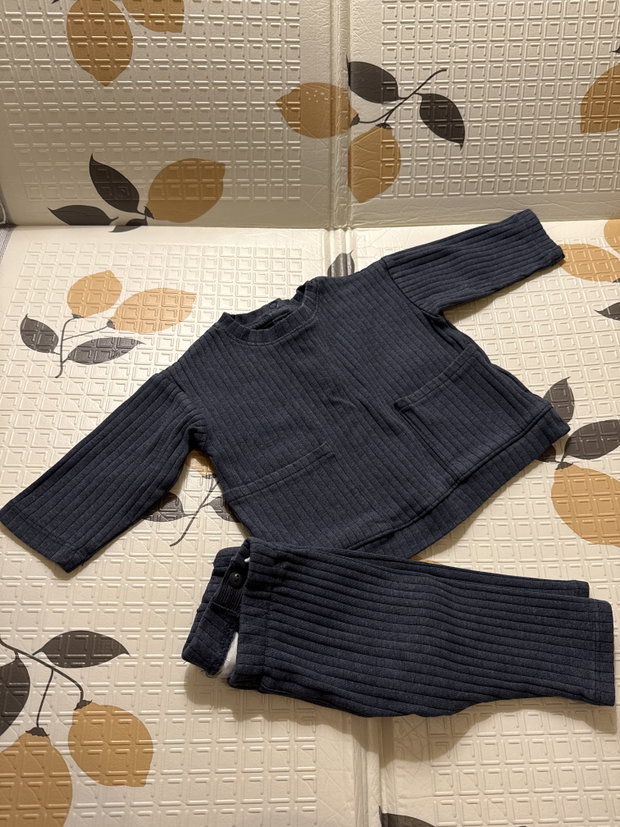 H&M Set Blau 