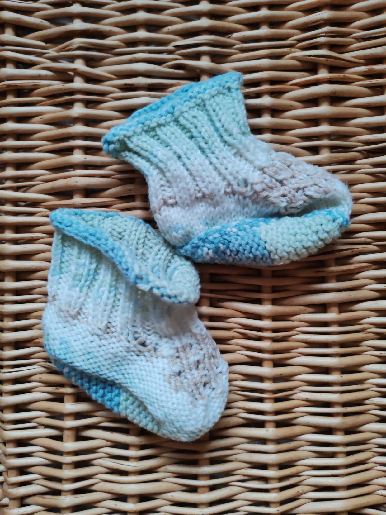 Strick Socken newborn