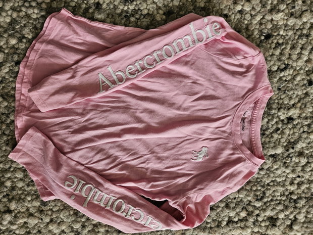 Abercrombie &fitch Langarmshirt  pink134/140