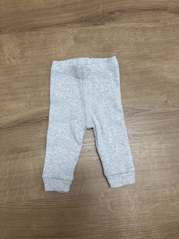 Hose grau ripp