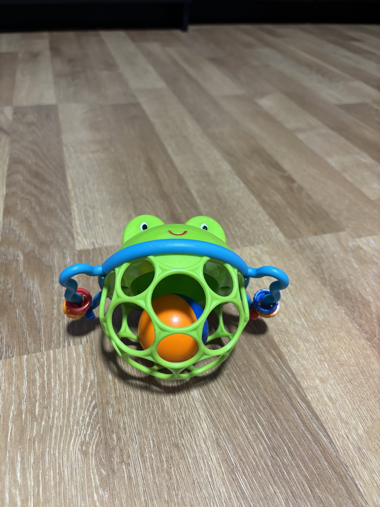 Motorikball mit Rassel