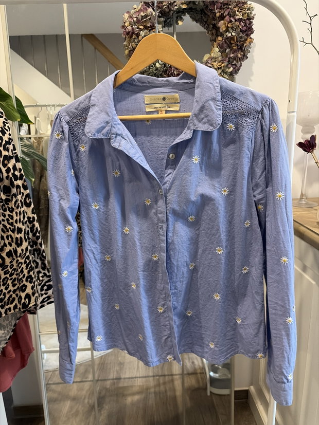 Gänseblümchen Bluse - Langarmshirt 