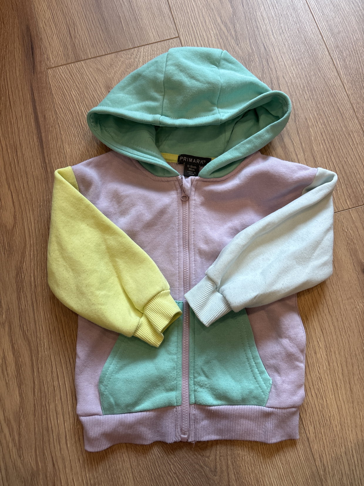 Bunte Sweatshirtjacke