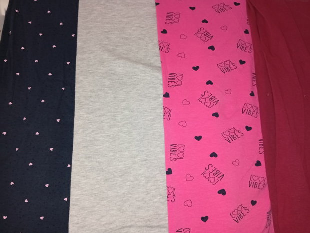 💕 4 Leggings für Mädchen – Gr. 146/152