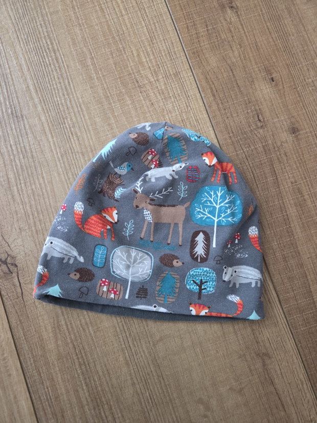 Babymütze Waldtiere