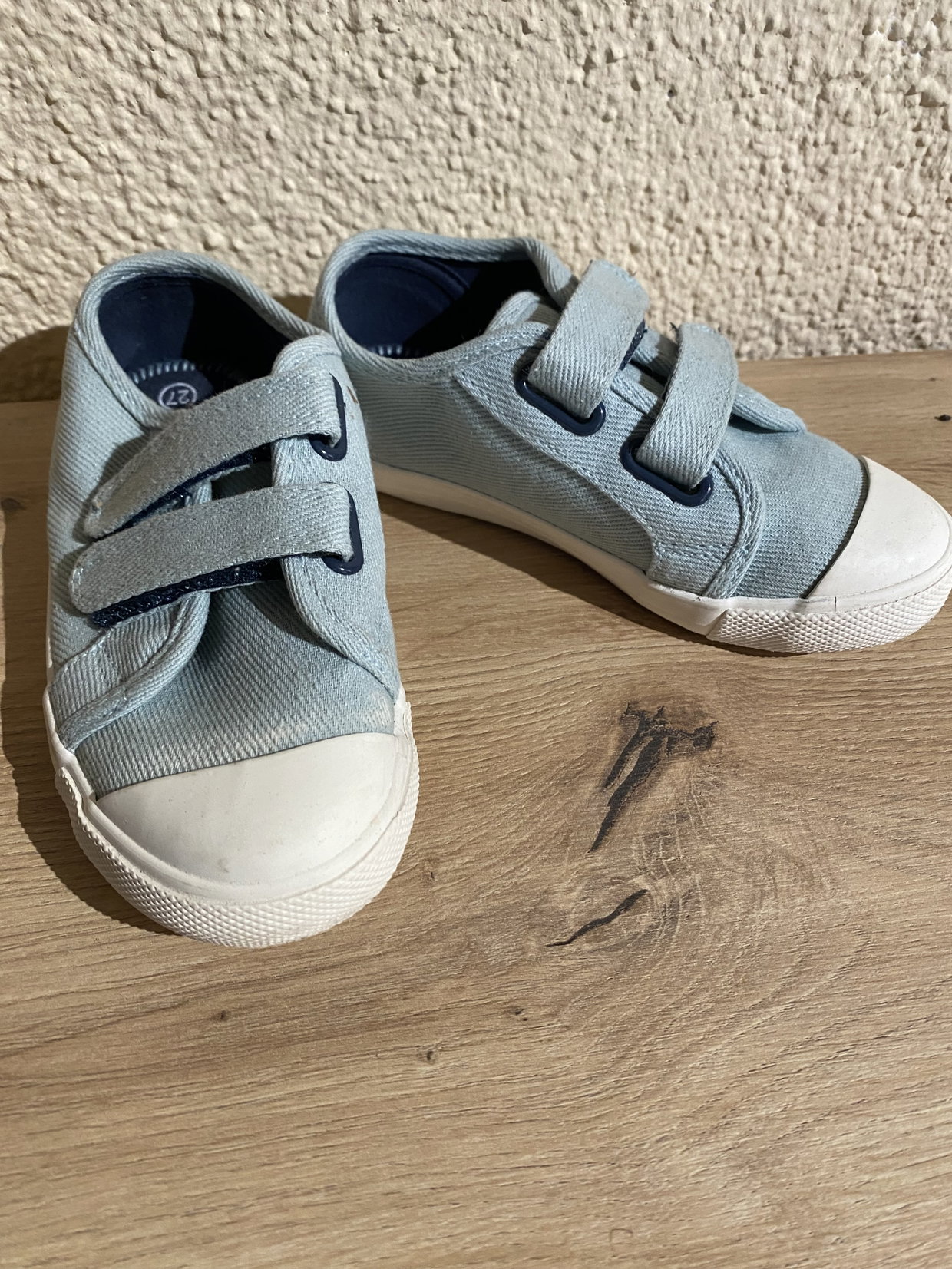 Stoffschuhe Gr 27