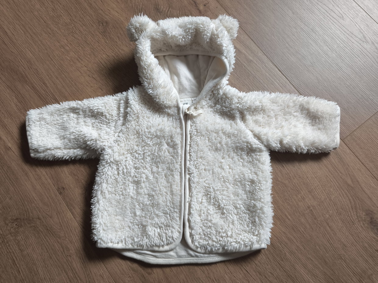 Teddy fleece Jacke Größe 56
