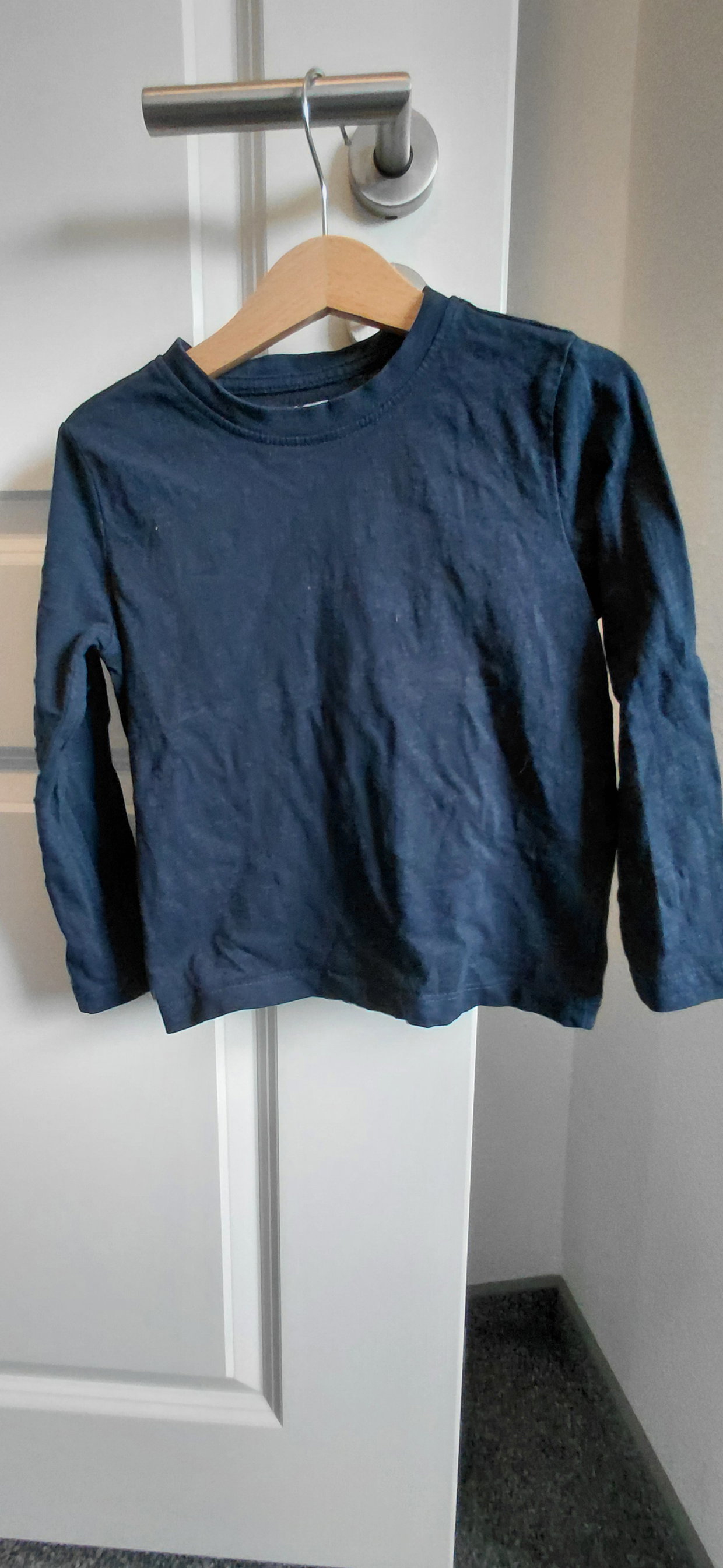 Langarmshirt Blau