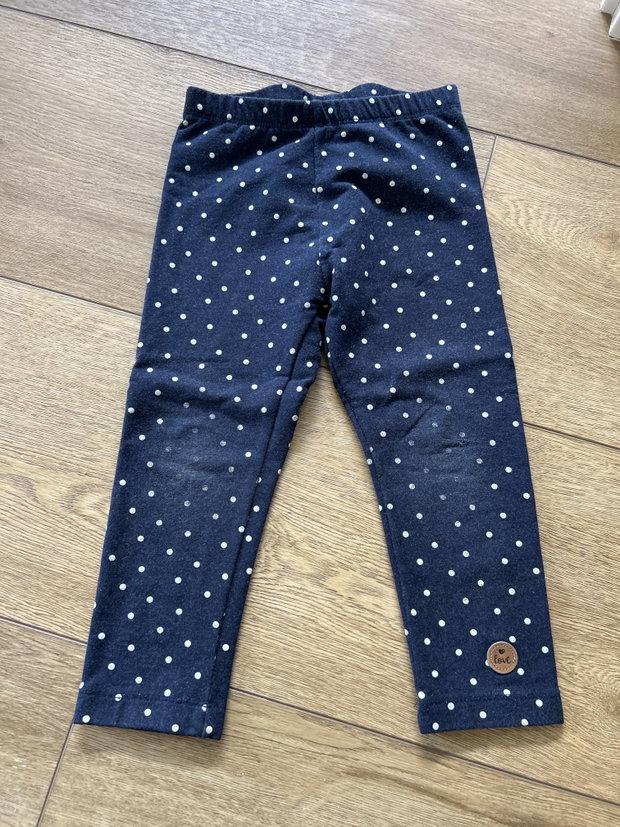 Hose gefüttert blau 92