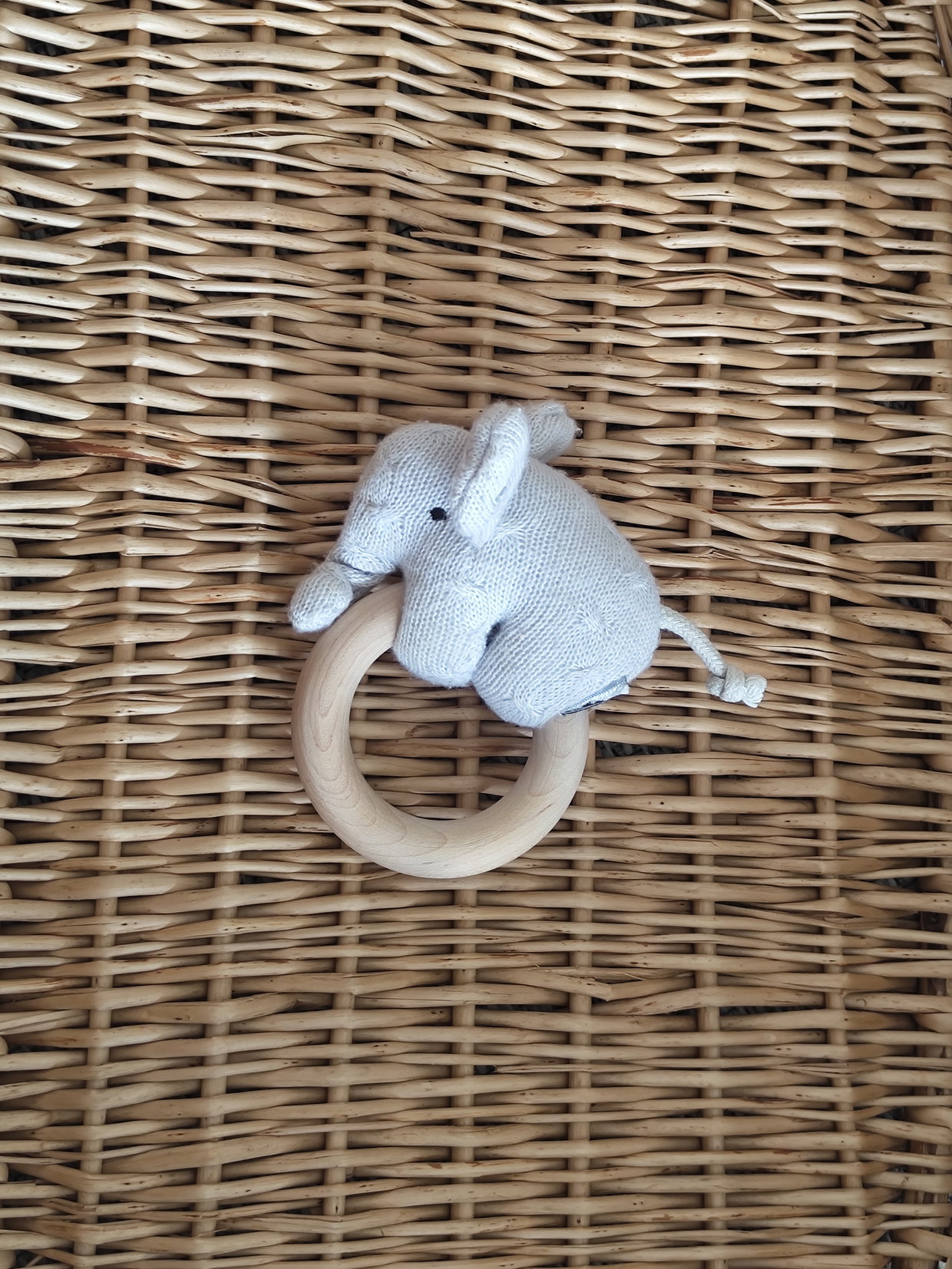 Babyrassel Elefant