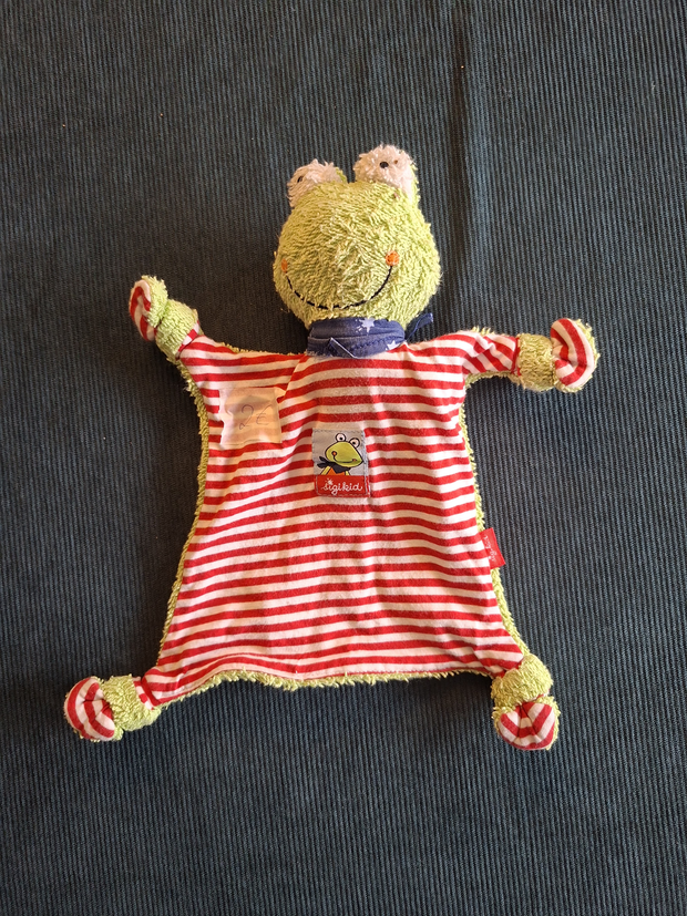 Schnuffeltuch Sigikid Frosch